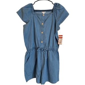 Cat and Jack Girls Romper NWT